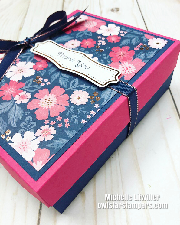 DIY Paper Box to Hold Ten Stampin’ Up! Cards and Envelopes