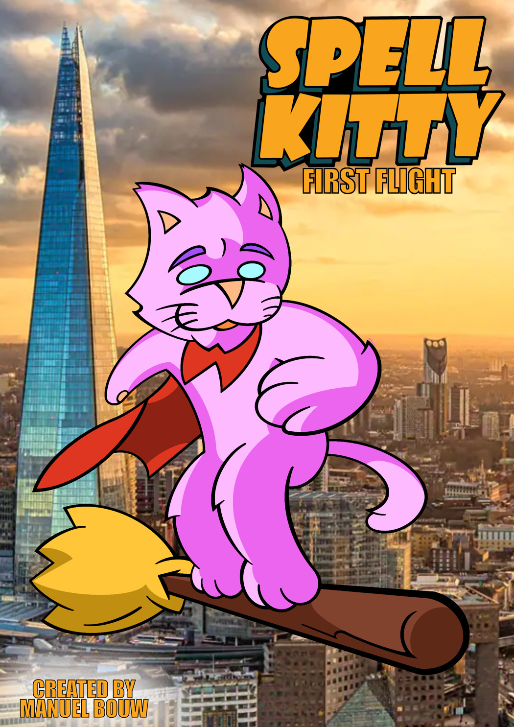 drawnoutdad Spell Kitty First Flight OWNAINDI