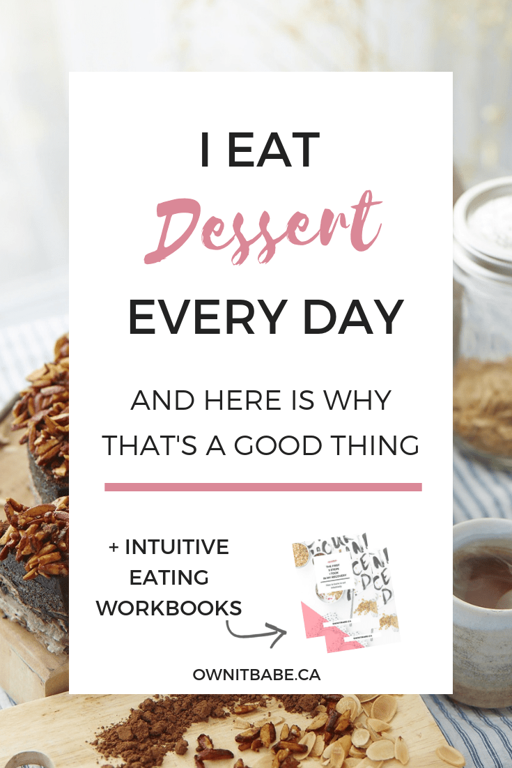 Why eating dessert every night supports my health Own It Babe