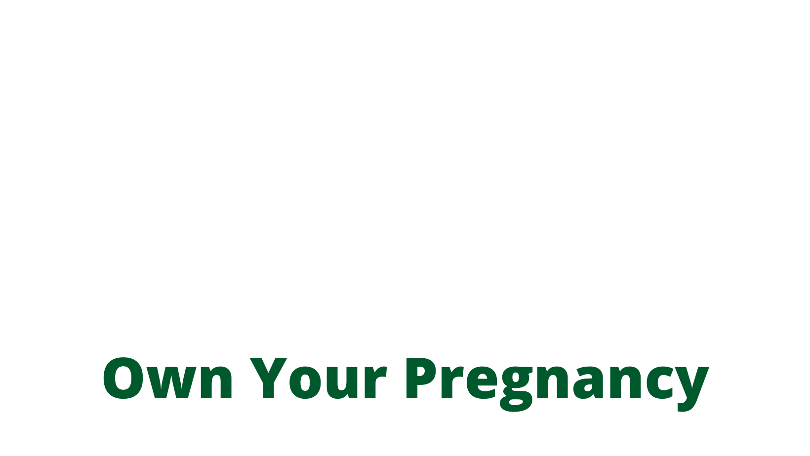 Own Your Pregnancy Empowering Women, Removing Fear