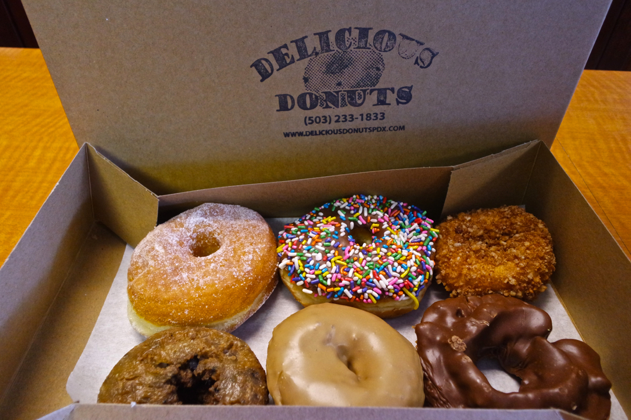 The Donuts and Doughnuts of Portland Oregon Out With The Kids