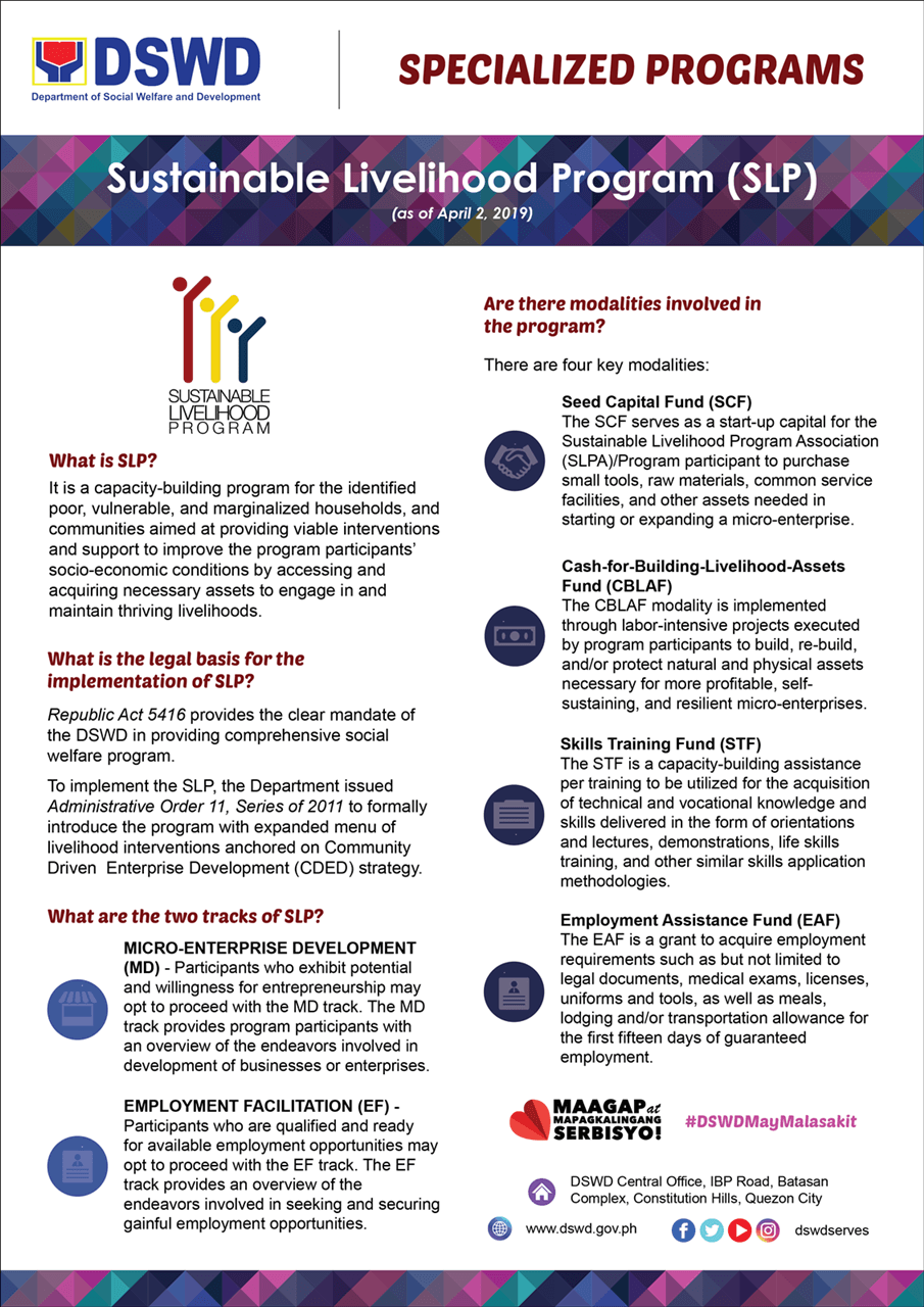 How to Avail DSWD Sustainable Livelihood Program OWWA Member