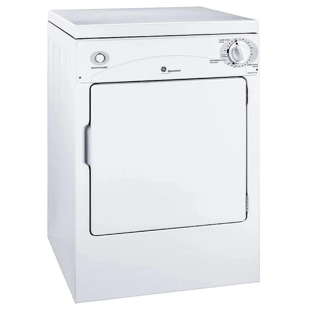 GE PSKP333EBWW Electric Dryer, 24 inch Width, 3.6 cu. ft. Capacity, 3
