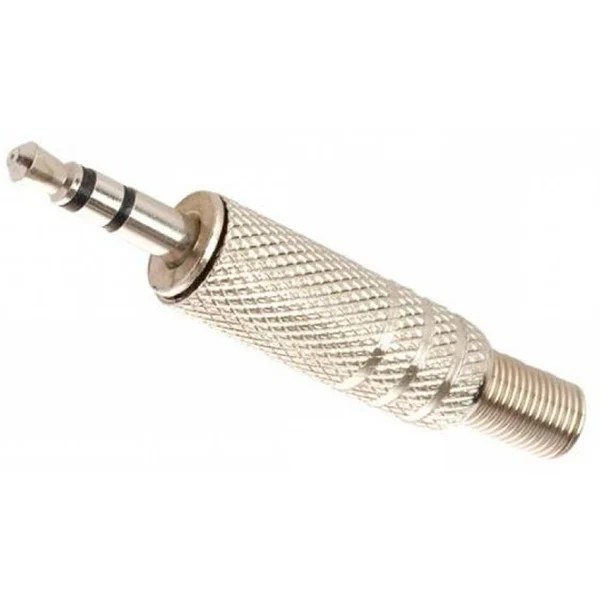 Plug de Audio Estéreo 3.5mm Metálico, 2 Bandas – ELECTRÓNICA GUATEMALA ...