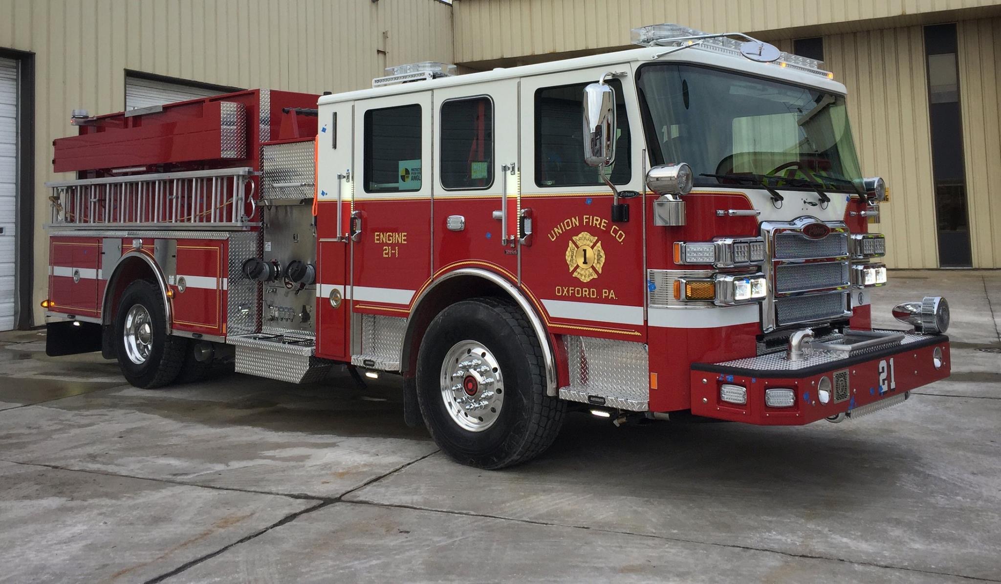 Union Fire Company No. 1 Oxford, Pennsylvania Company 21
