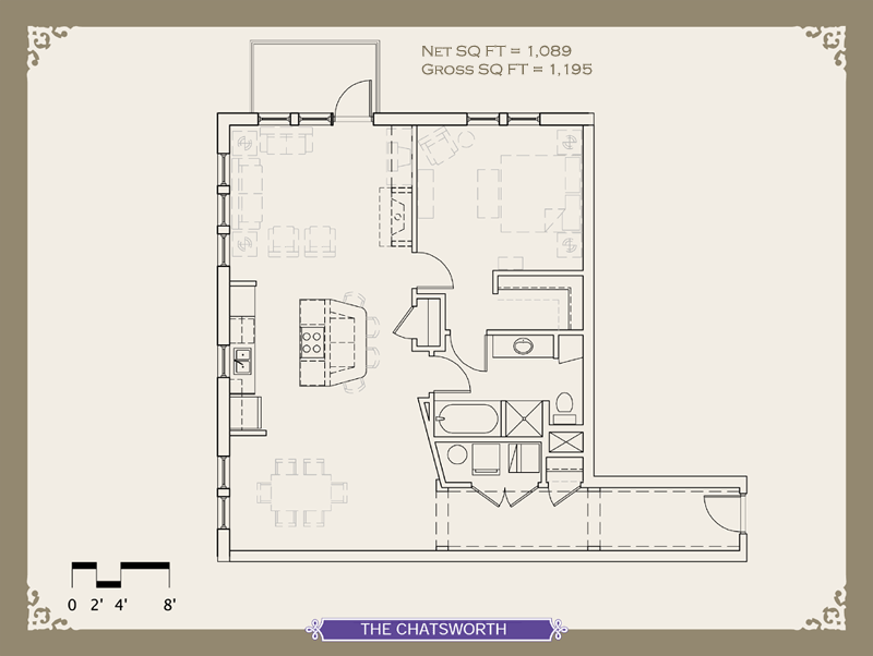 Chatsworth Floorplan Oxford Hill Condominiums