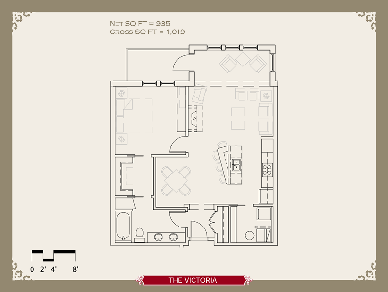 Victoria Floorplan Oxford Hill Condominiums
