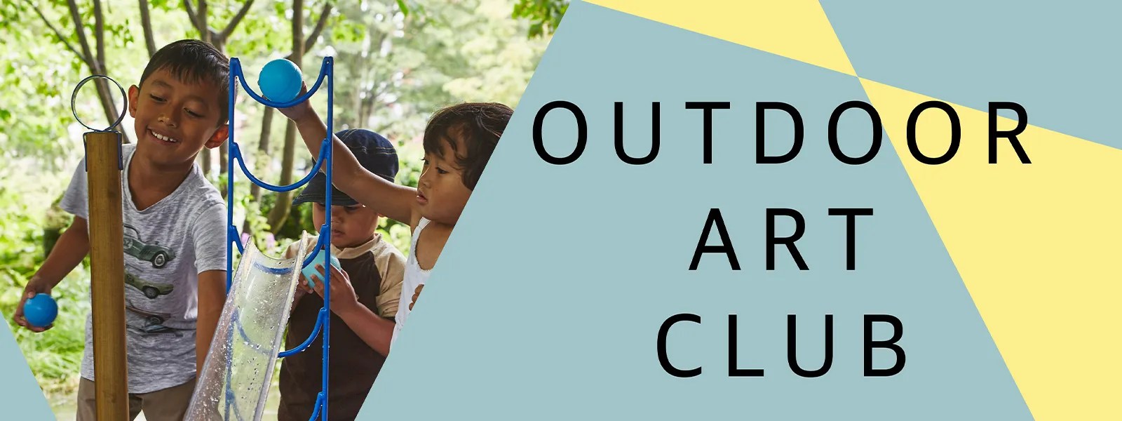 Outdoor Art Club at the Whitworth Summer Holidays Manchester