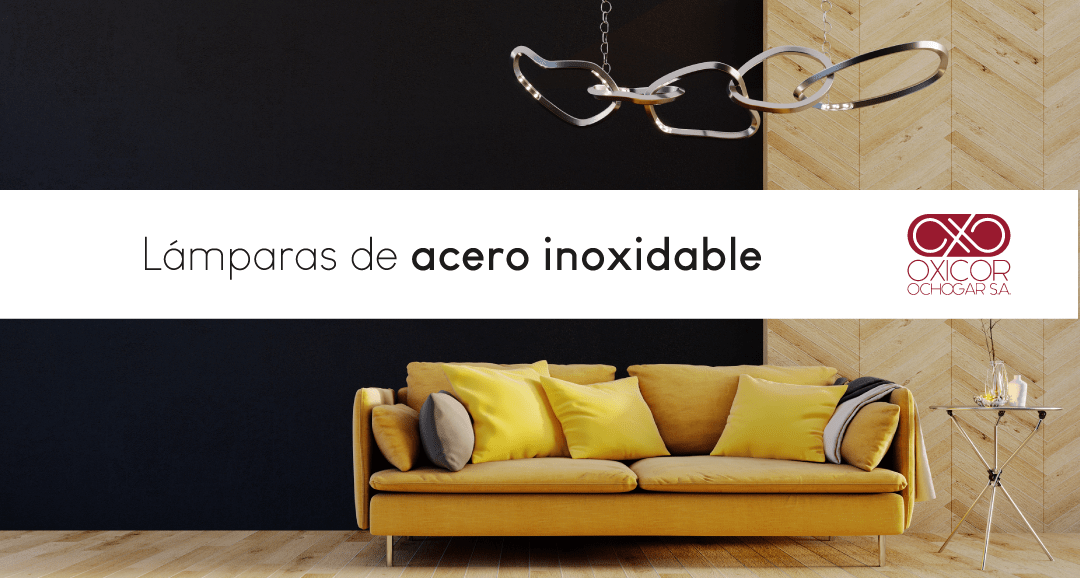 Lámparas de acero inoxidable Oxicor Ochogar