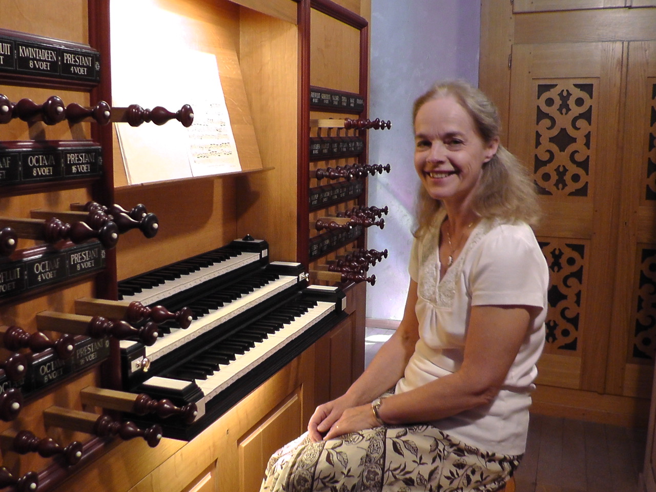 In memory of Andrew Famous organist Margaret Phillips returns to play