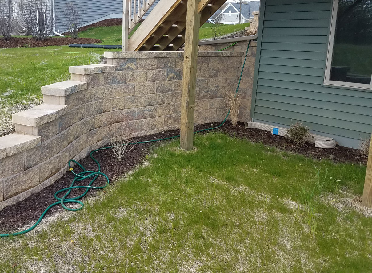 Retaining Walls Ox Landscape Construction & Tree Service