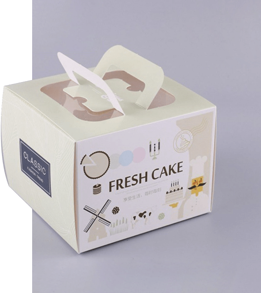 Custom Small Cake Boxes Wholesale OXO Packaging