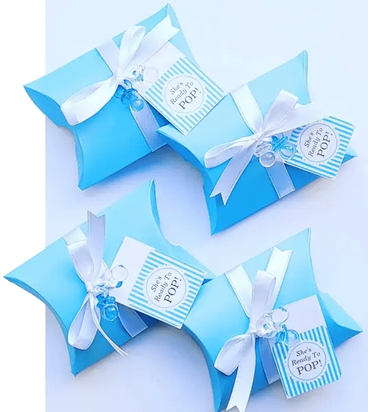 Custom Pillow Gift Boxes Wholesale OXO Packaging