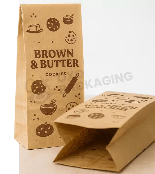 Custom Brown Paper Bags Wholesale OXO Packaging