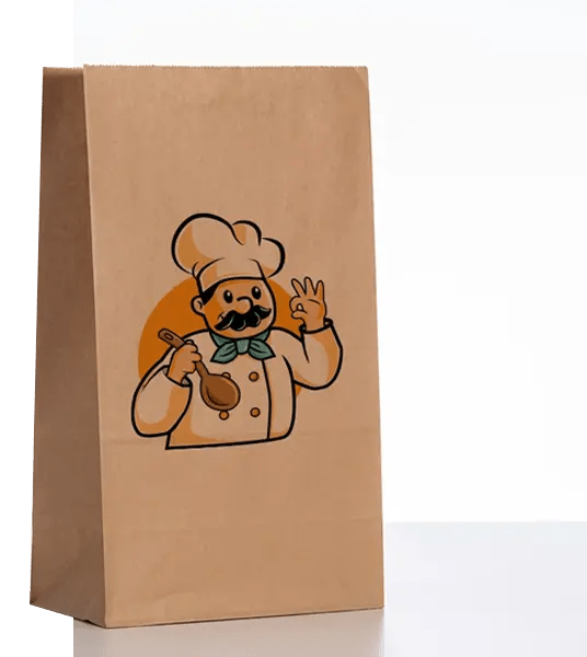 AttentionGrabbing Custom Paper Lunch Bags OXO Packaging