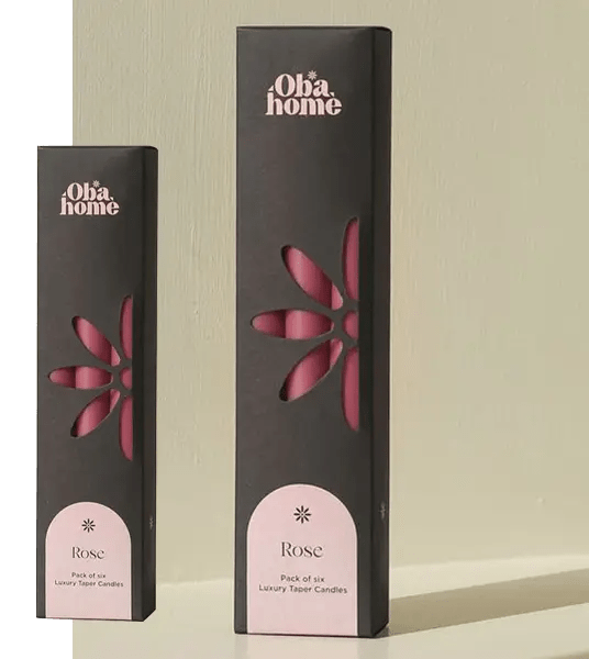 Custom Taper Candle Boxes OXO Packaging