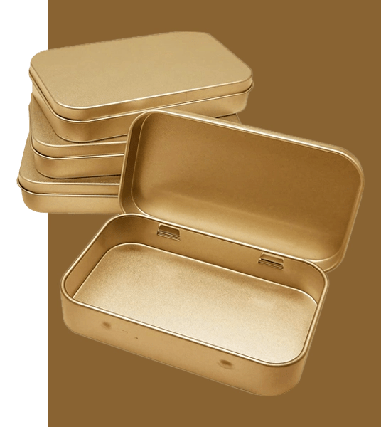 Custom Hinged Tin Boxes Wholesale [ Free Delivery ] 2024