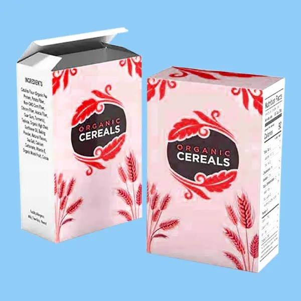 Custom Cardboard Cereal Boxes OXO Packaging