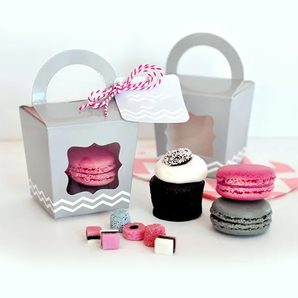 Custom Mini Cupcake Boxes Wholesale OXO Packaging