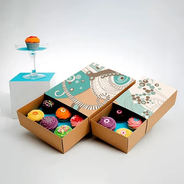 Custom Mini Cupcake Boxes Wholesale OXO Packaging