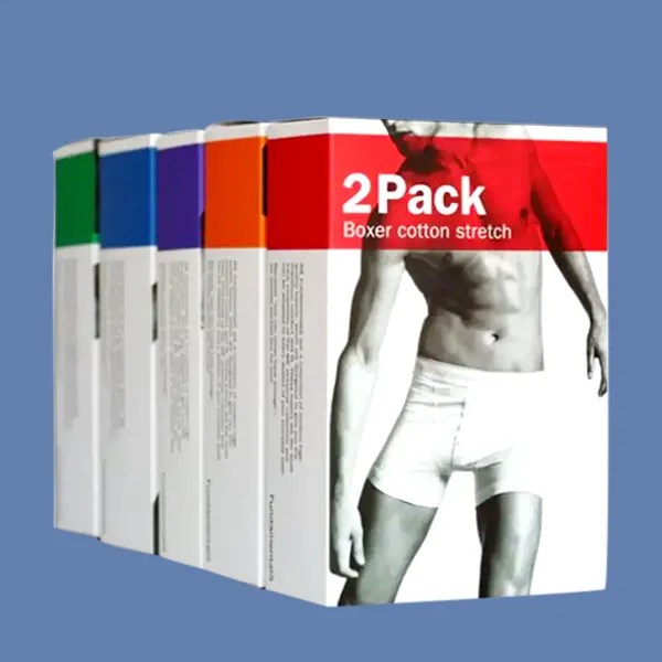 Custom Underwear Boxes Wholesale OXO Packaging