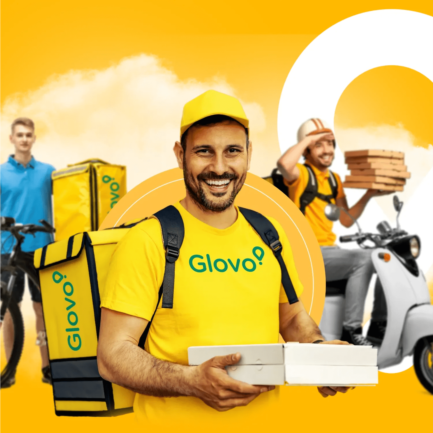 Glovo kreacja i wdrożenie landing page Zbudujemy Twój sklep