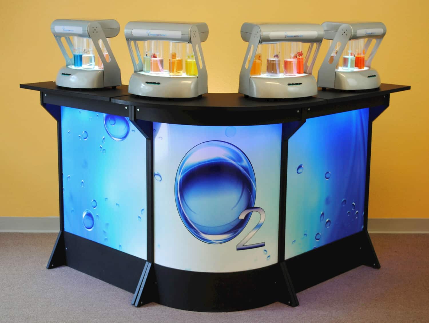 Evolution 12LPM Enterprise 4Station Oxygen Bar Manufacturing