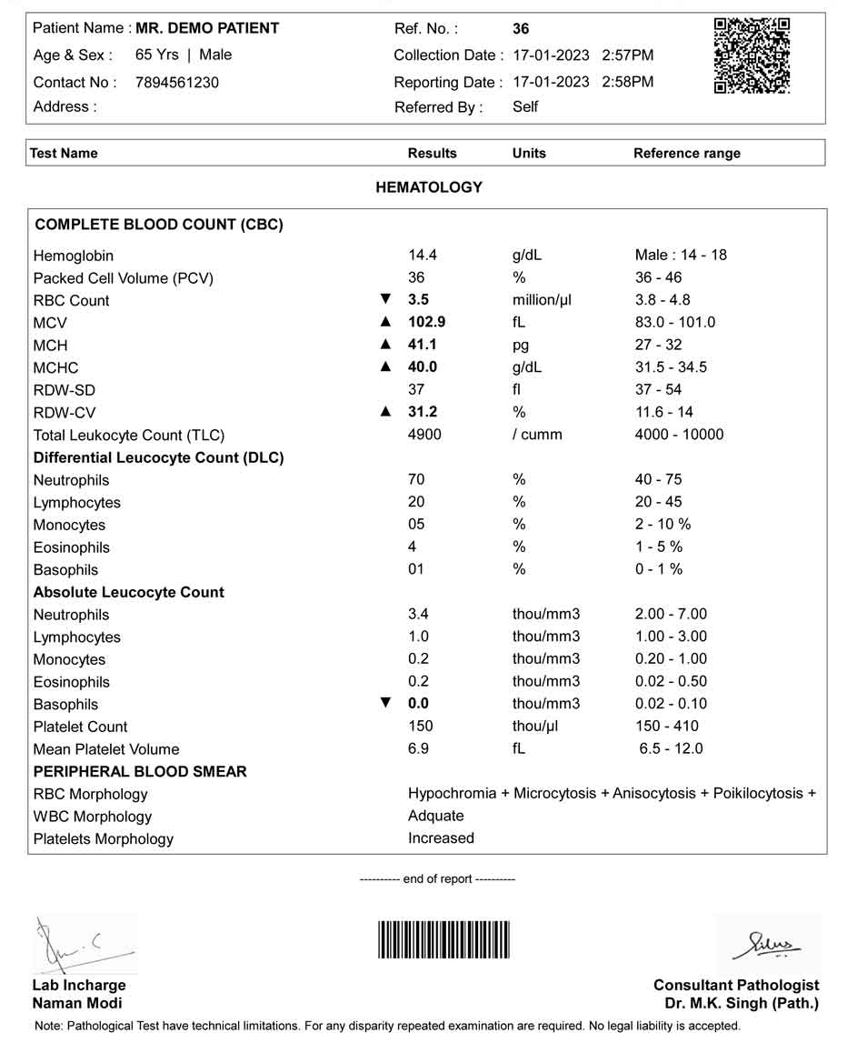 Oxy Software Best Pathology Lab Billing & Reporting Software