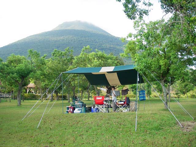 鹿児島キャンプ(開聞岳)