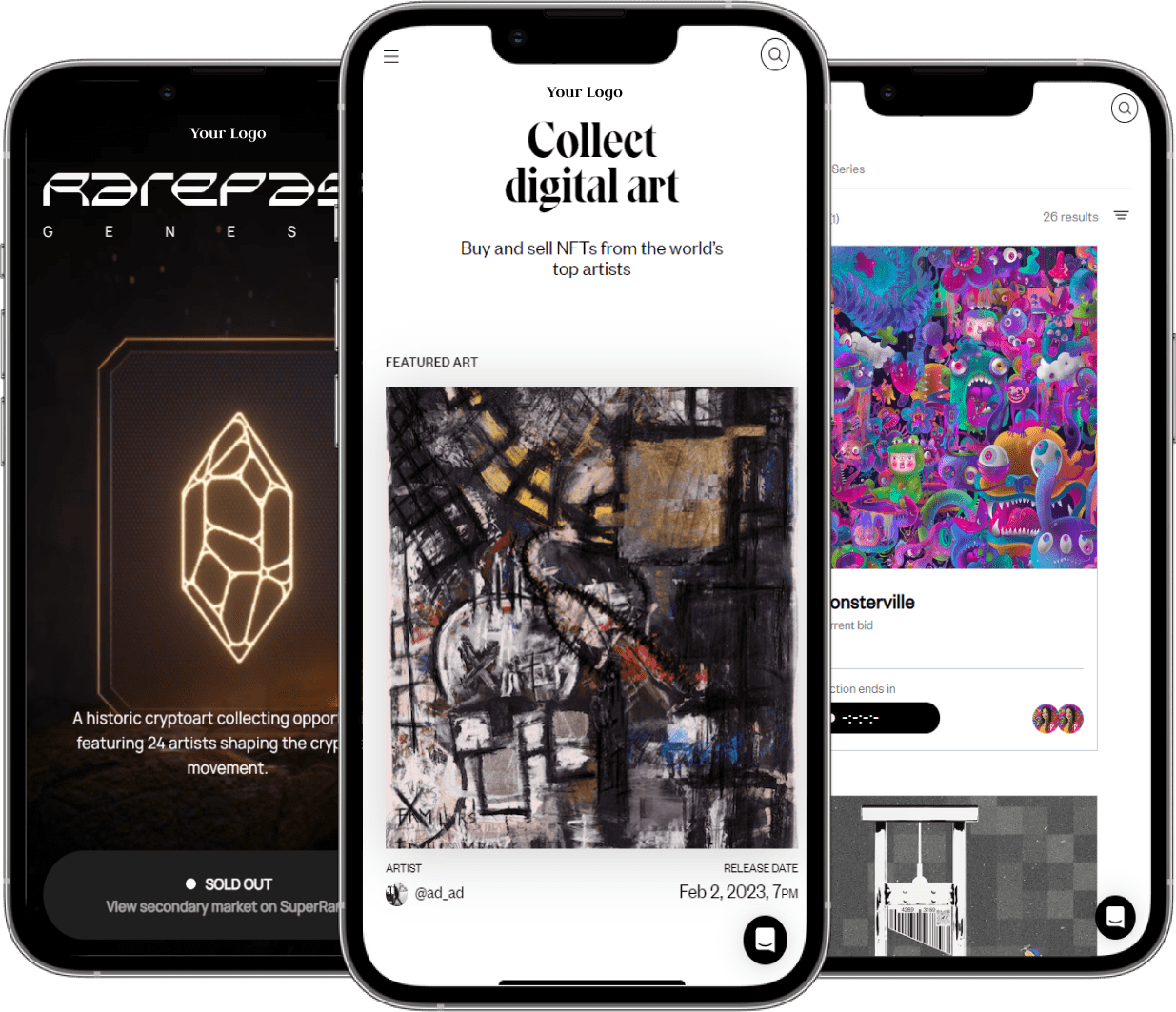 SuperRare Clone Best Readymade NFT Marketplace App 2024