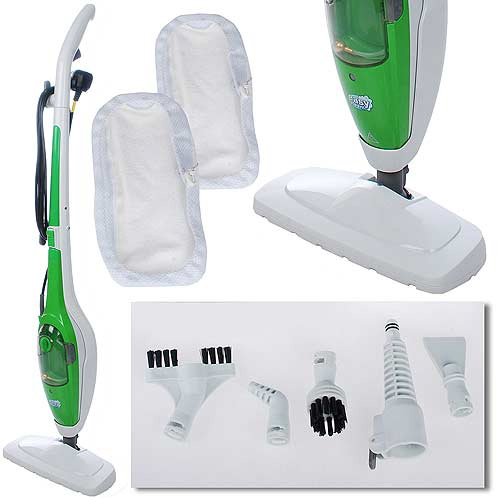 H20 Easy Steam 2 in 1 Steam Mop Set with Attachments £39.99 Oypla