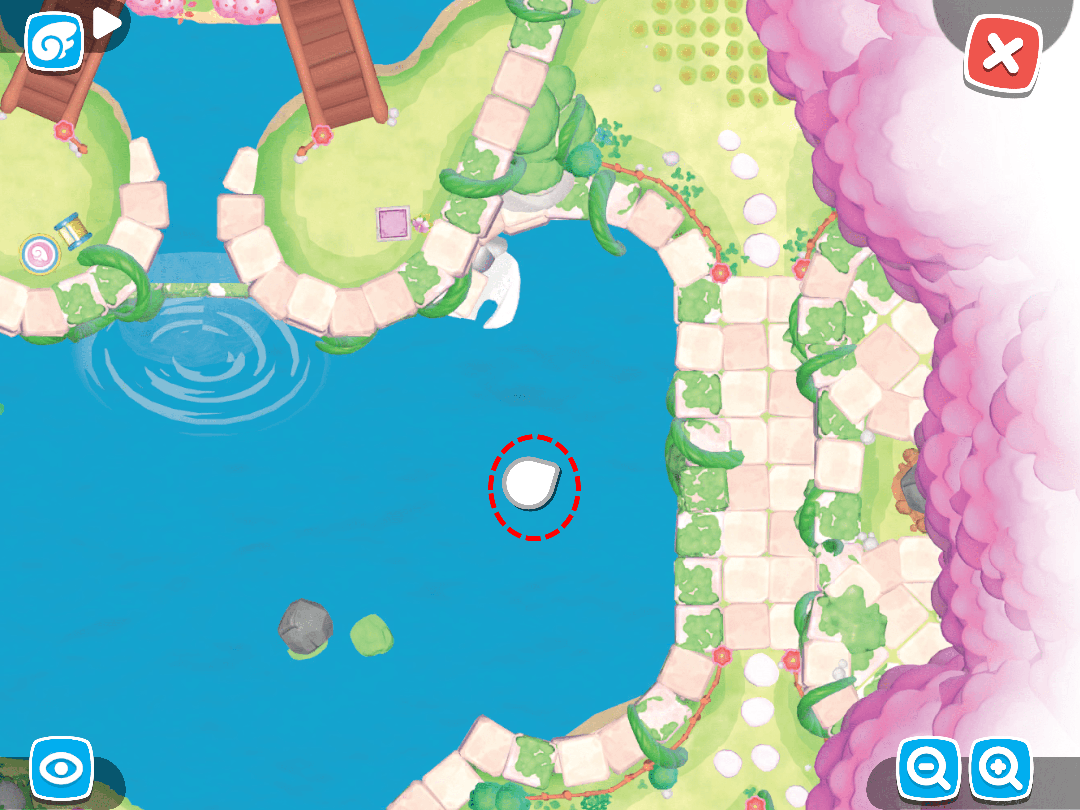 Flooded Fulcrum Puzzle Solution - Hello Kitty Island Adventure 