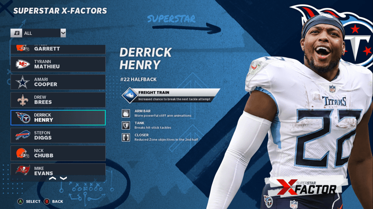 XFactor Abilities List Madden NFL 21 Wiki Guide IGN