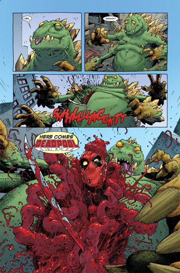 Deadpool Battles Some Dead Presidents IGN