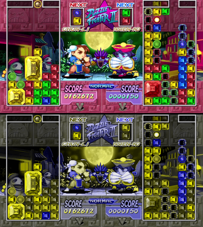 Red vs. Green Gaming with Colour Blindness