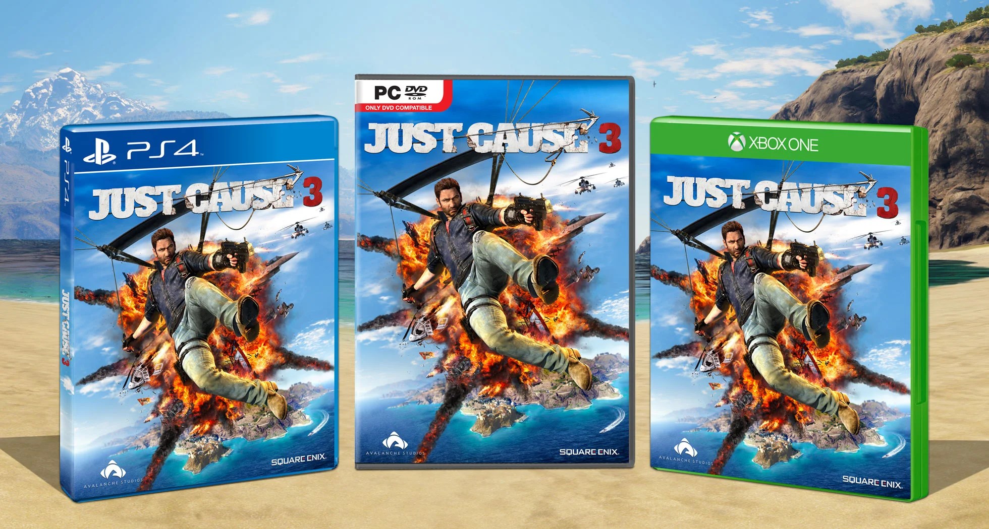 Just Cause 3 Box Art Revealed Gameplay Trailer Coming Next Week