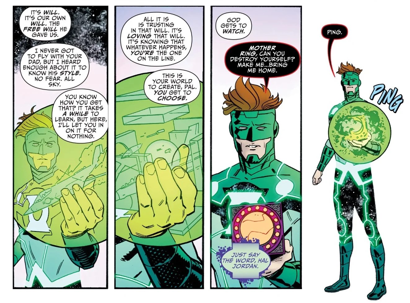 Green Lantern Activates God Mode in The Darkseid War IGN