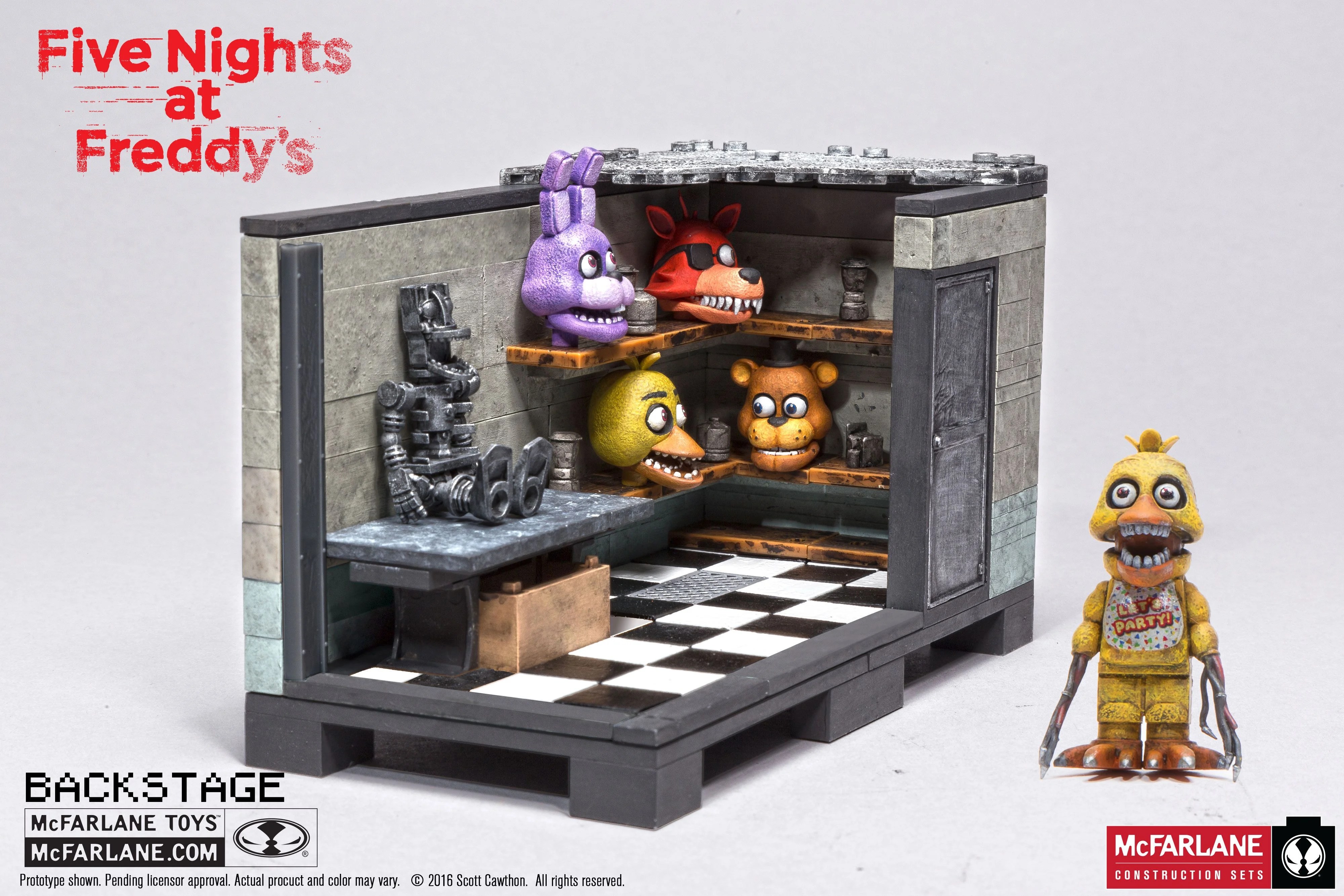 Build Your Own 8Bit Five Nights at Freddy's Figures IGN