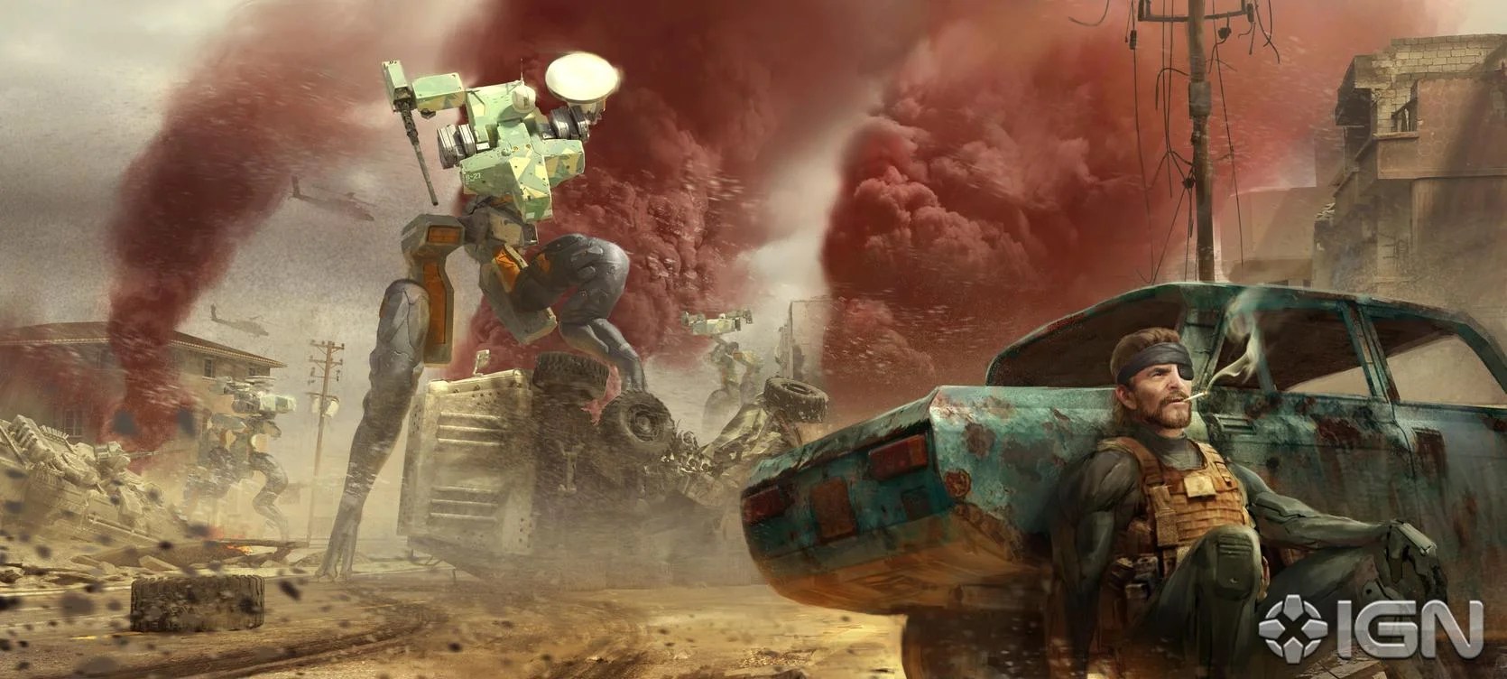 Exclusive: New Piece of Concept Art for the Upcoming Metal Gear