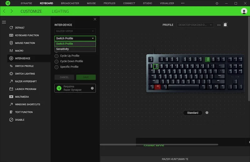 Razer Huntsman Tournament Edition Gaming Keyboard Review IGN