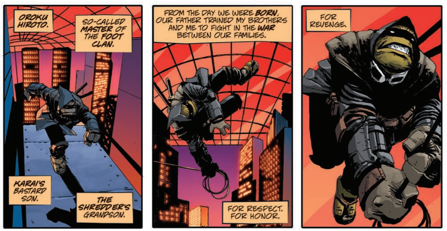 Review TMNT The Last Ronin 1 (IDW Publishing) BIG COMIC PAGE