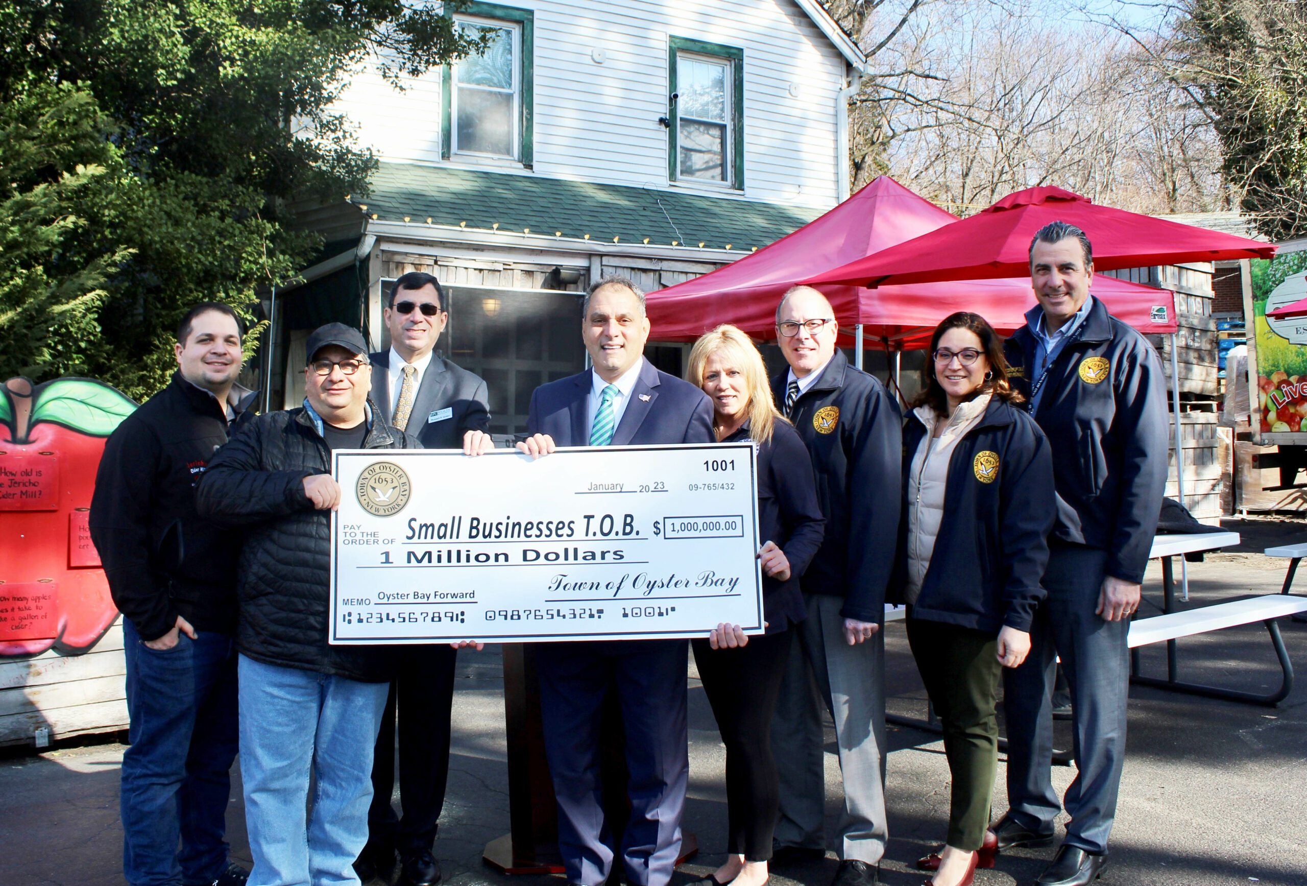 Town Awards 1 Million in Grant Monies to Small Businesses, Encourages