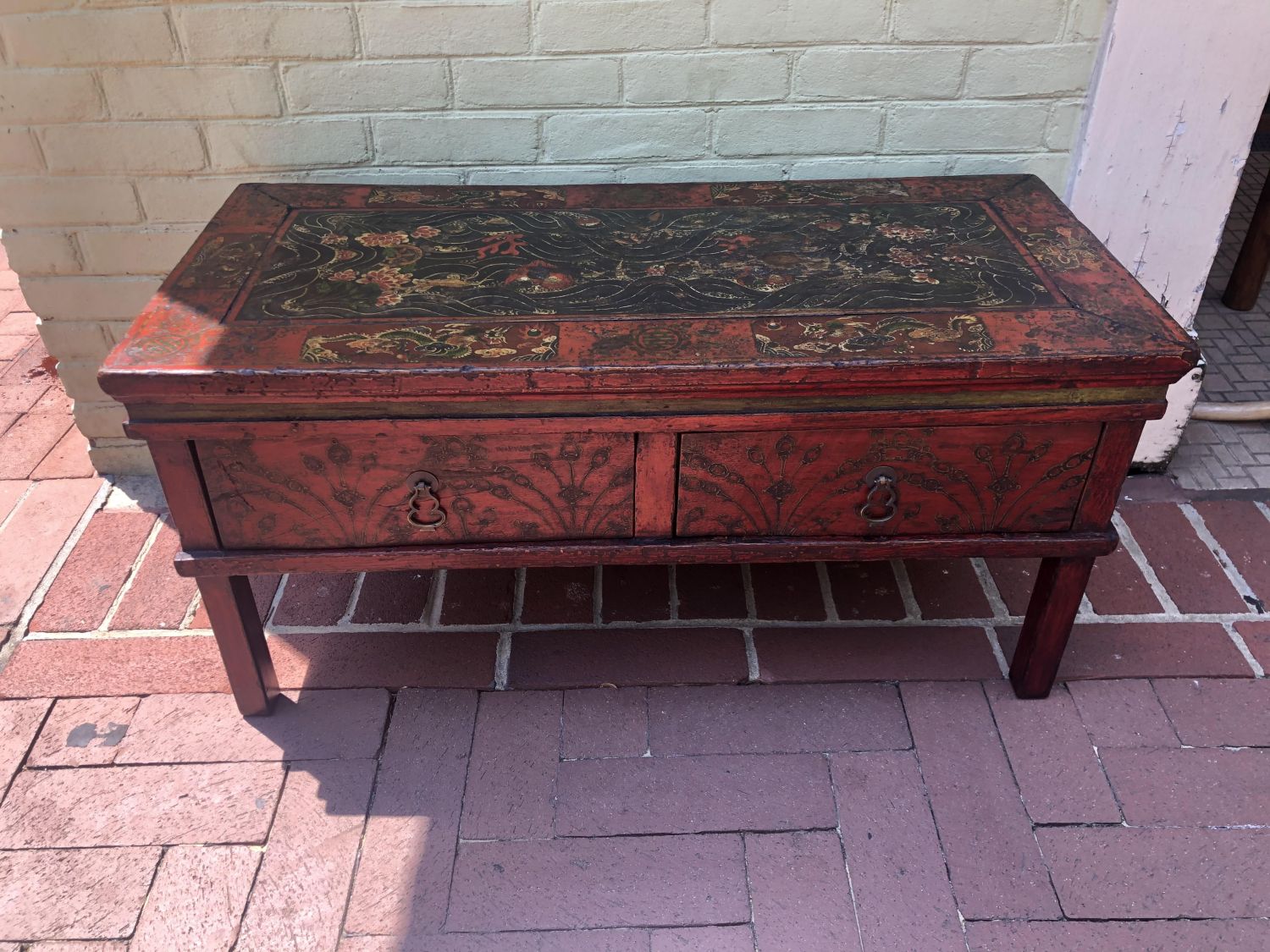 Tibetan Prayer table Oyster House Antiques