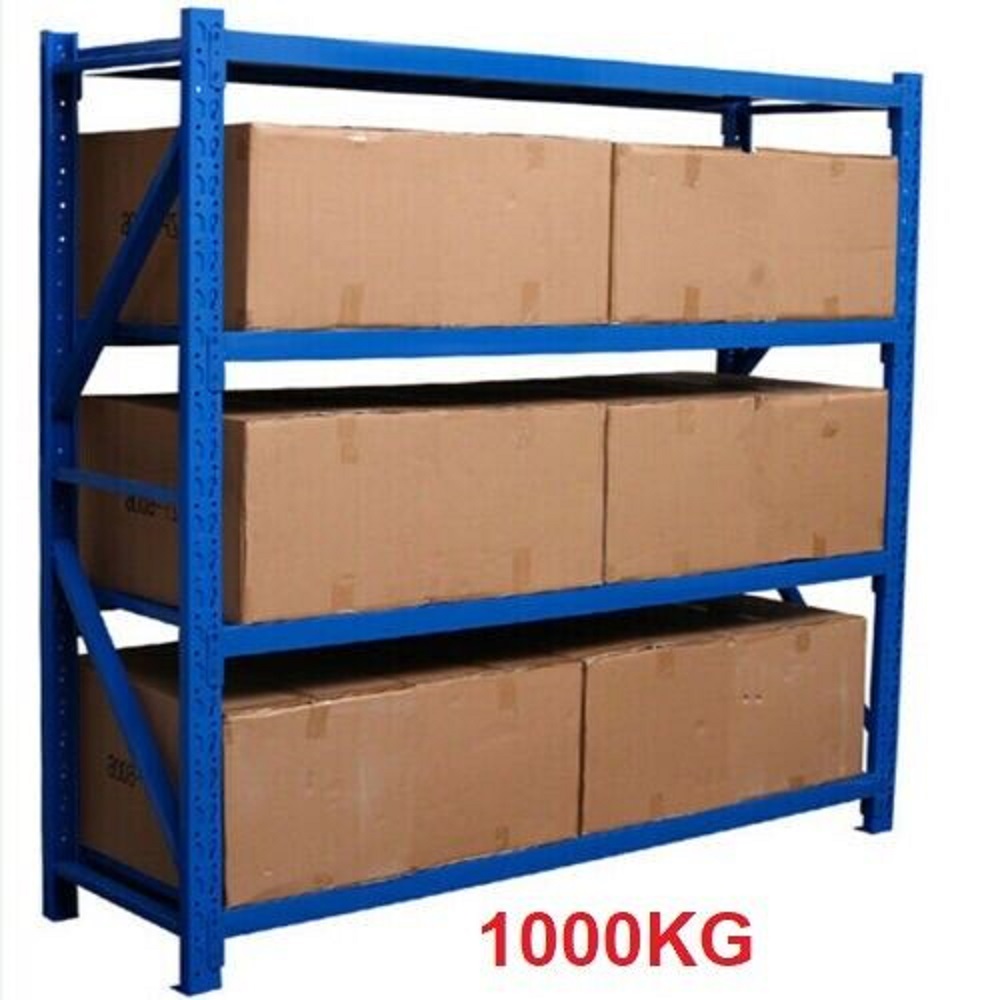 2mx2m Steel Racks Shelves Garage Warehouse Storage Shelving Racking Blue Industrial Products