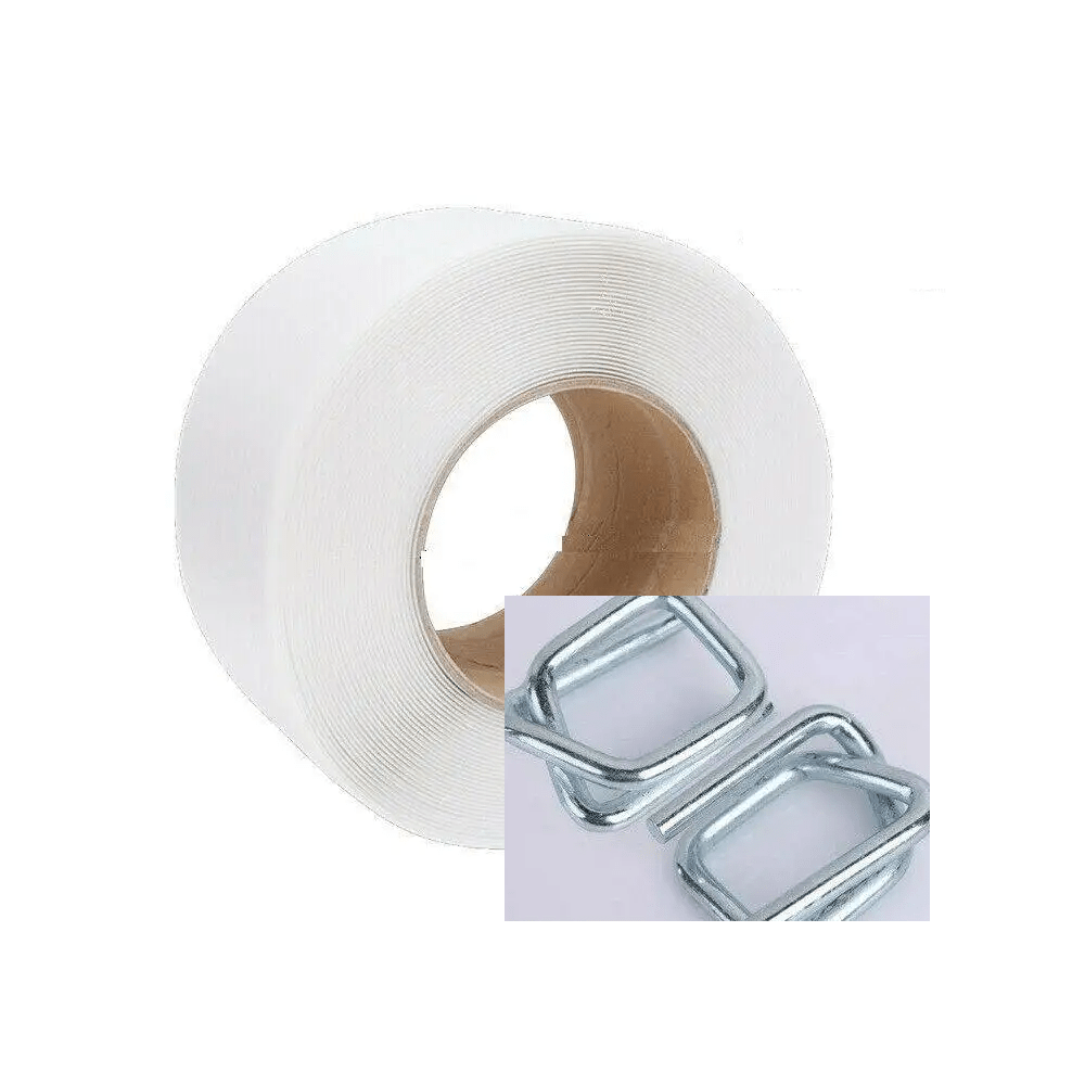 PP Strapping 1100m Manual Packing Machine Tool Set Tensioner Clips