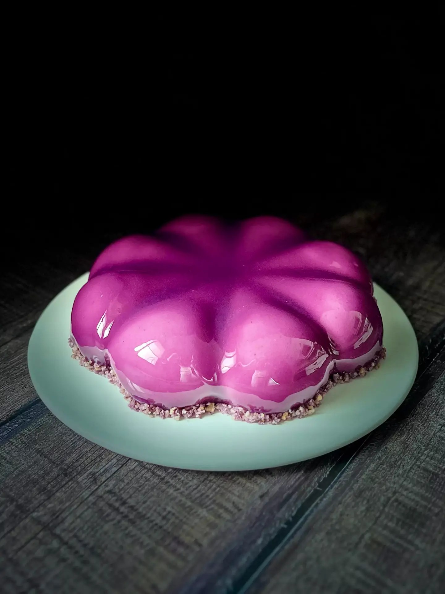 Tarta de Violetas Ozaria Vegan Cakes