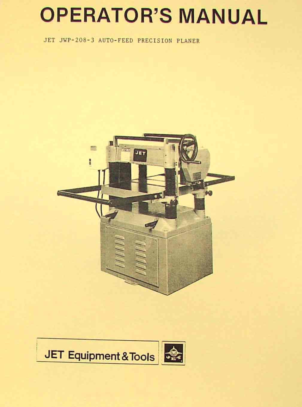 Jet woodworking equipment parts