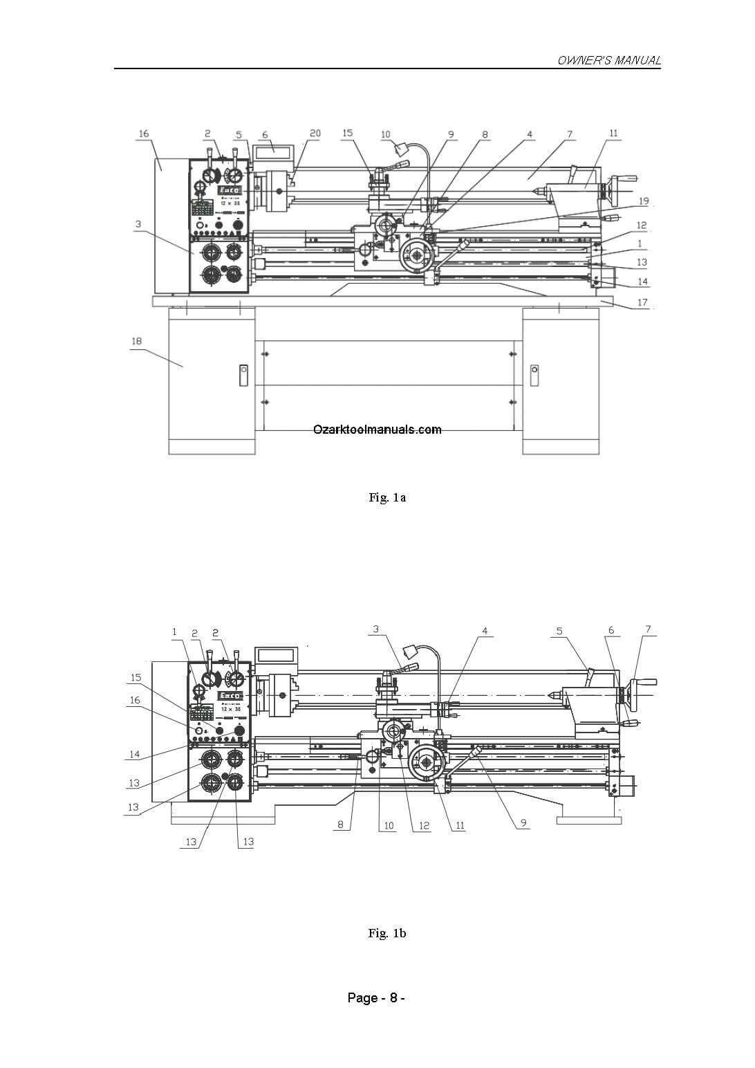 EncoJETAsian 1236 1340 Metal Lathes 4110105 4110106 EncoJETAsian 1236 1340 Metal Lathes 4110105 4110106