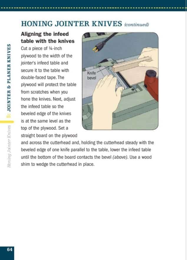 The Jointer & Planer The Missing Shop Manual Ozark Tool Manuals & Books