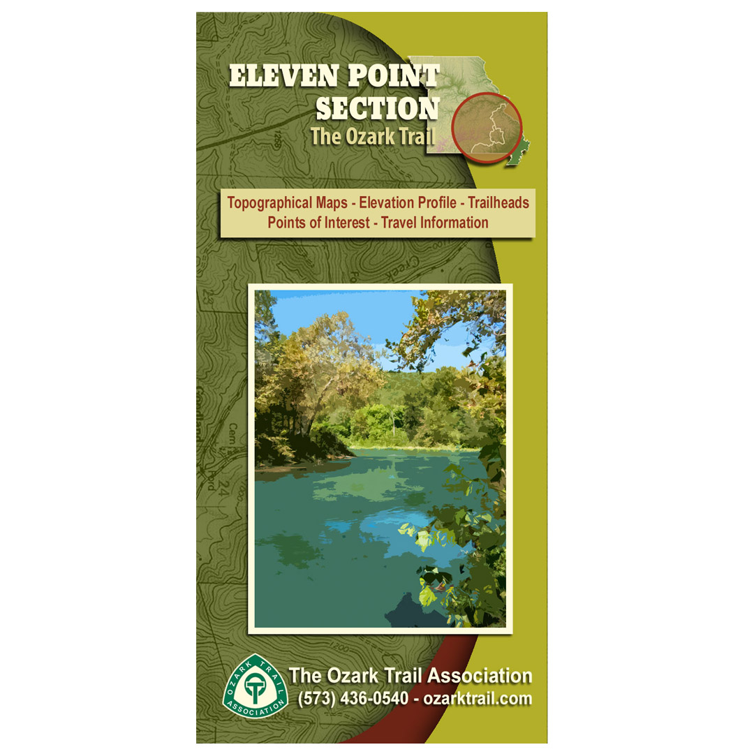 Eleven Point Section Map Ozark Trail Association